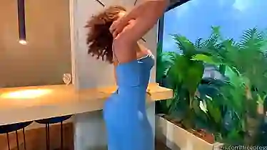 Watch Carla Morelli's massive Latin booty bounce in full view at Freemega.co