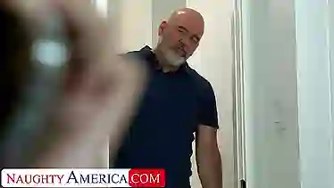 Freya Kennedy craves her friend's dad while her horny friend watches