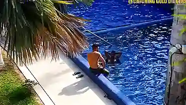 White dude nails big-boobed Latina with a smile