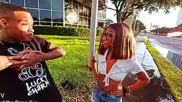 Hot ebony teen gets naughty in this hot solo scene