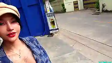 Incredible Thai Pornstar with huge tits takes on two cocks in explosive sex tape