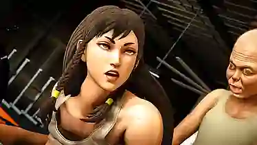 Chun Li's naughty gym session with Naughty Gym