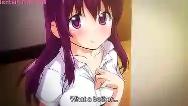 Stepdad gets down and dirty with his stepdaughter in a steamy hentai