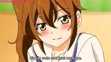 Step siblings get naughty in hot hentai action