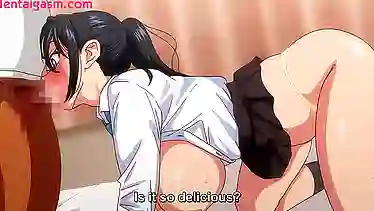 Nikuen ALL EPISODES 1-2 - New Hentai - Nikuen cheats on her husband and gets punished with intense