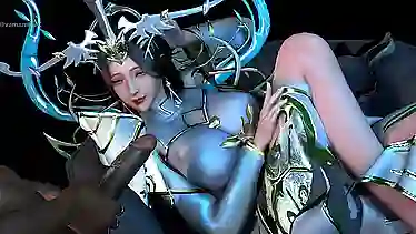 Willow Spirit seduces Szyca with her seductive moves