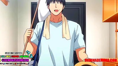 Hentai Japanese cartoon: Big tits and anal in uncensored JAV JOIcartoon