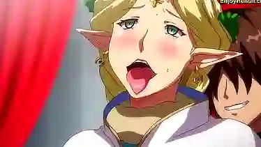 Elf Oyako and Kyonyuu Elf get even more kinky in Ep 2 of Kyonyuu Elf's hot sex tape