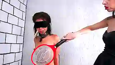 Lezdom debutant Pollys domination by Karina Cruel punishing her teen slavegirl by whipping and hot waxing her mercilessly as the