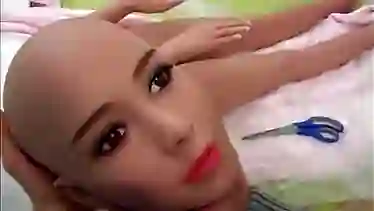 Sex doll OPEN THE BOX VIDEO, cute brunette love doll