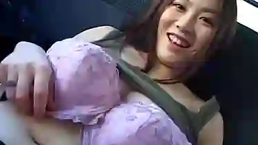 Subtitled Japanese big breast BBW play with weird vibrator