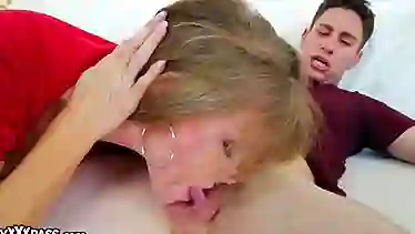 Horny Mom Gives Son-in-Law a Lesson