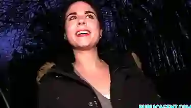 Public Agent Spanish Student fucks for party cash