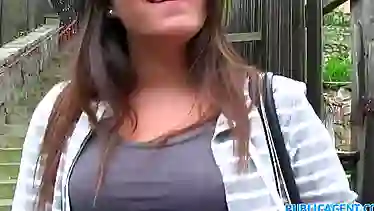 PublicAgent Cute Bubble Butt babe fucked